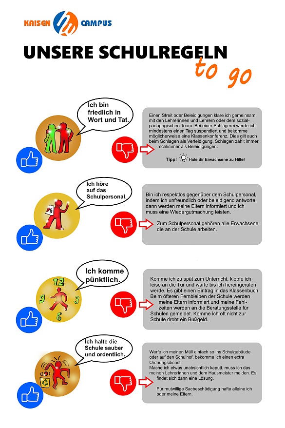 Schulregeln to go!