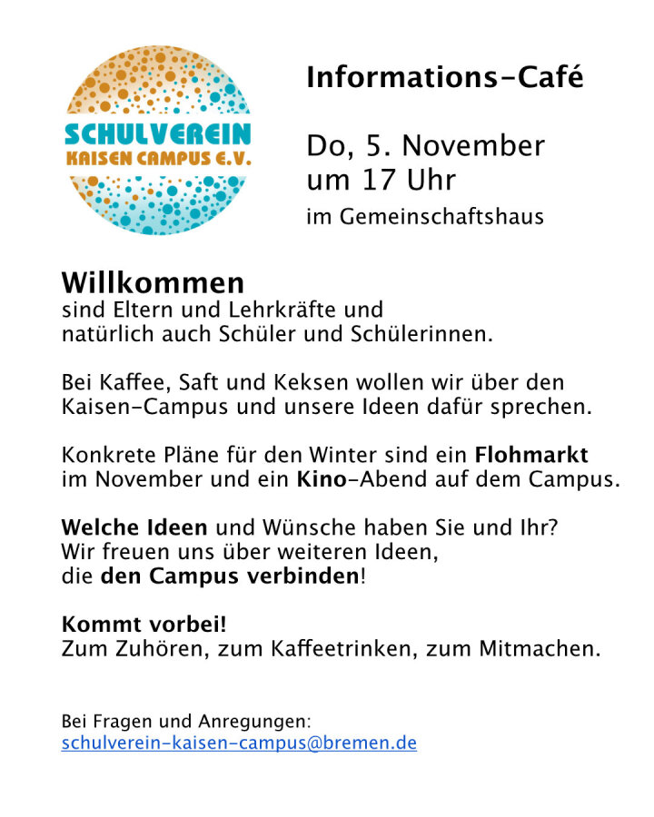 Info Schulverein